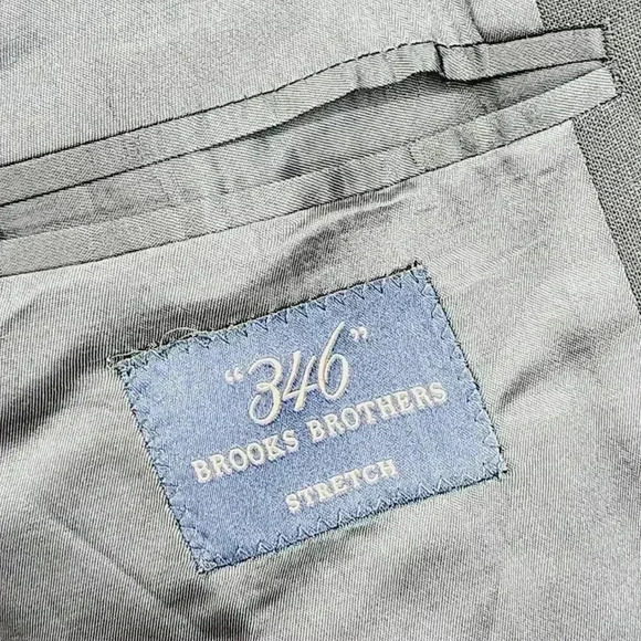 Brooks Brothers Wool Blend Men's Blaze Size 43L - Picture 4 of 7